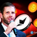 Eric Trump Flashes ‘Buy The Dip’ Sign As Bitcoin And Ethereum Price Crash