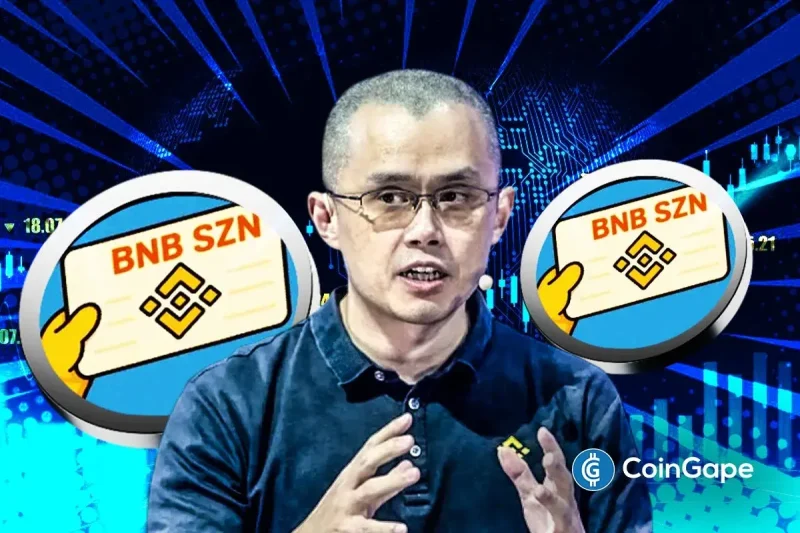 “Meme Coin SZN Is Here,” Says CZ As GIGGLE, 4 Price Skyrocket to All time Highs