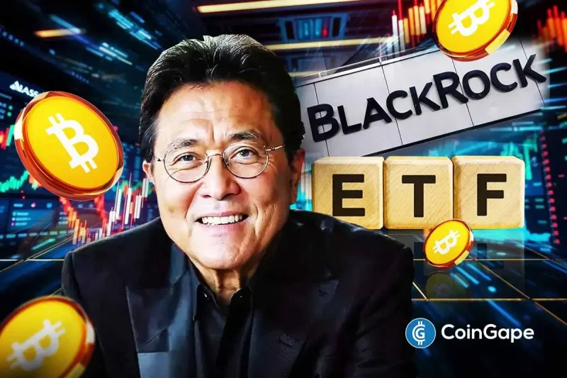 BlackRock Bitcoin ETF’s Biggest Outflow Ever Sparks Panic, But Kiyosaki Stays Bullish