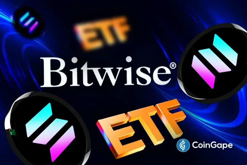 Solana Price Jumps as Bitwise ETF Sees Record $39.5M Inflow: Targeting $150 Next?