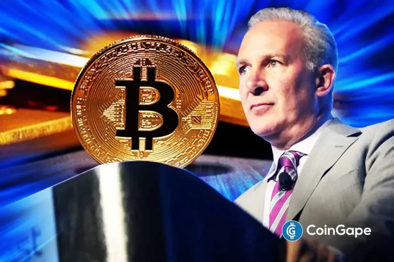 Peter Schiff Warns Bitcoin Could Mirror Silver’s Rise In Reverse