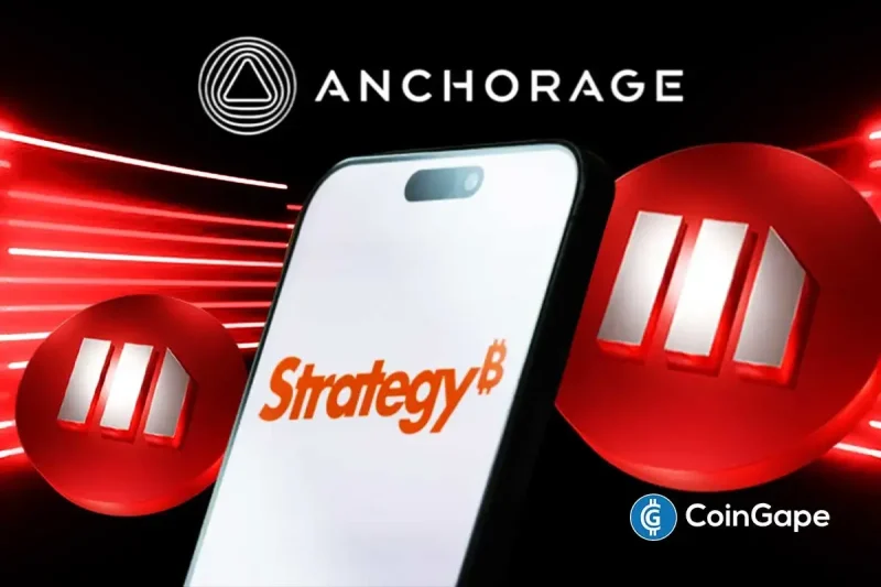First Crypto Bank Anchorage Adds Strategy’s STRC Stock to Portfolio as MSTR Value Sinks