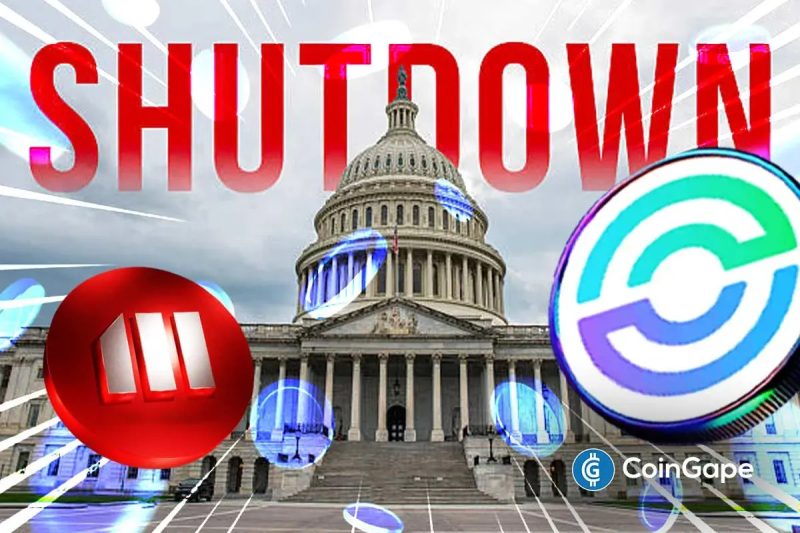 Will MSTR, COIN, and CRCL Stocks Crash During Government Shutdown?